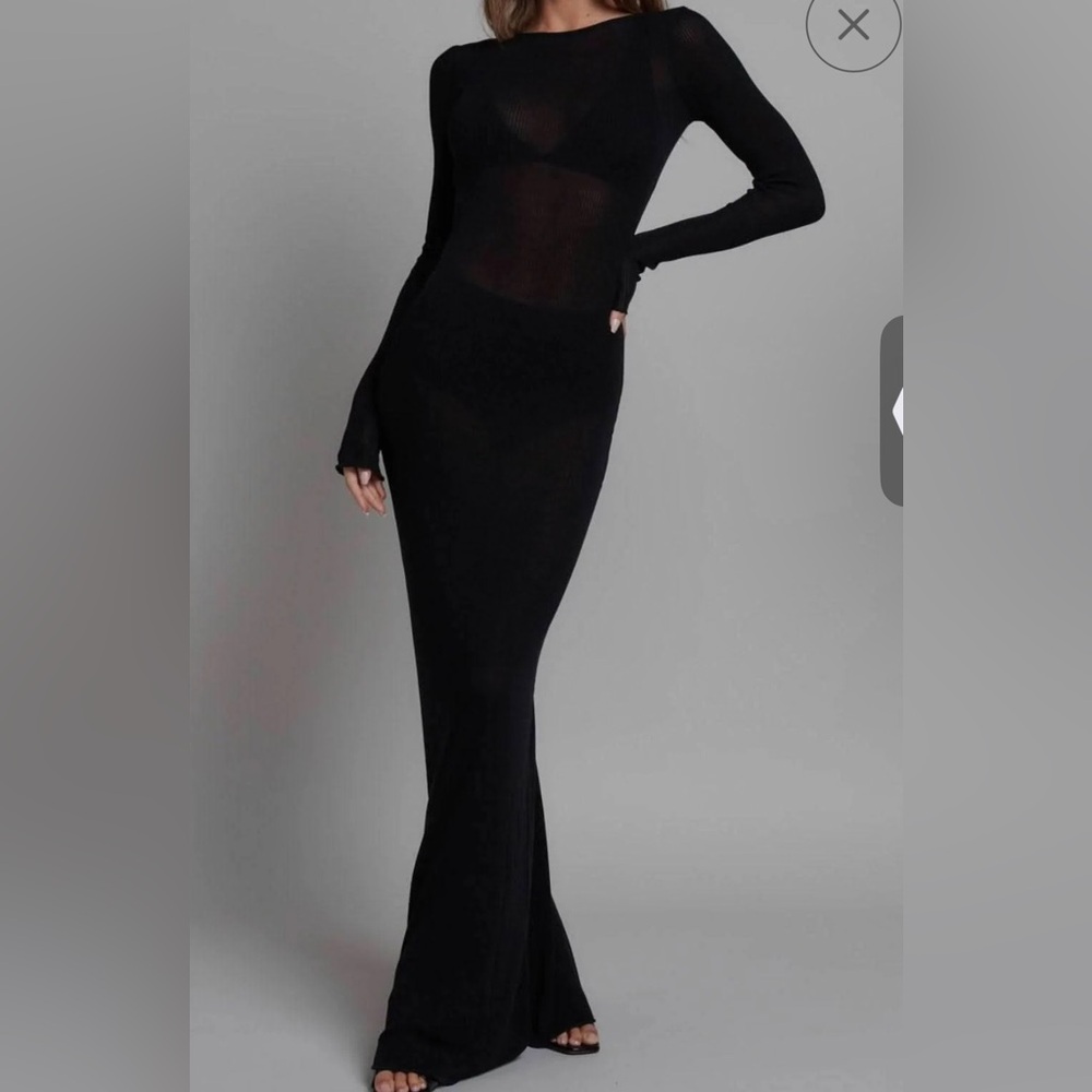 Bayse Brand Giselle Maxi in Black